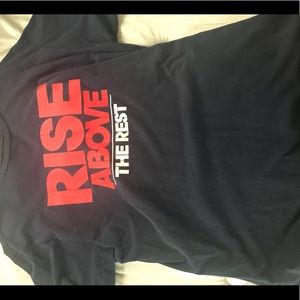 Rise above the rest adidas shirt